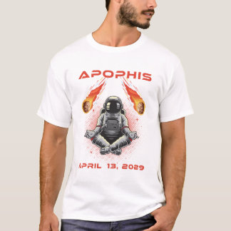 Apophis 99942 13. April 2029 Asteroid Komet Meteor T-Shirt