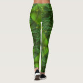 Apophyse Fraktal grün I Leggings (Rückseite)
