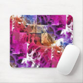 Apophysis Fractal Art - spider web Mousepad (Mit Mouse)