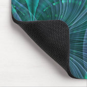 Apophysis Fraktal Art I - blau Mousepad (Ecke)