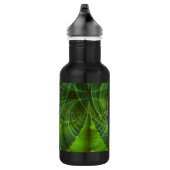 Apophysis Fraktal Art I - grün Trinkflasche (Rechts)