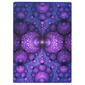 Apophysis-Fraktal - Atomfusion Klemmbrett (Rückseite)
