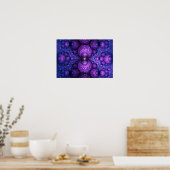 Apophysis-Fraktal - Atomfusion Poster (Küche)