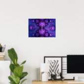 Apophysis-Fraktal - Atomfusion Poster (Heimbüro)