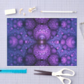 Apophysis-Fraktal - Atomfusion Seidenpapier (Handwerk)