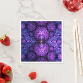 Apophysis-Fraktal - Atomfusion Serviette (Beispiel)