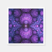 Apophysis-Fraktal - Atomfusion Serviette (Vorderseite)