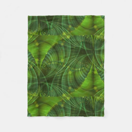 Apophysis Fraktal I + Ihre Ideen Fleecedecke (Vorderseite)