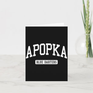 Apopka High School Hs Fl Kunstwerk Karte