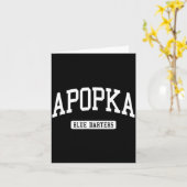 Apopka High School Hs Fl Kunstwerk Karte (Gelbe Blume)