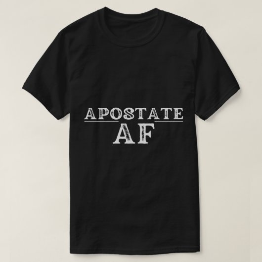 Apostate AF ExMo ExMormon Premium T-Shirt (Design vorne)
