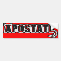 Apostate-Autoaufkleber