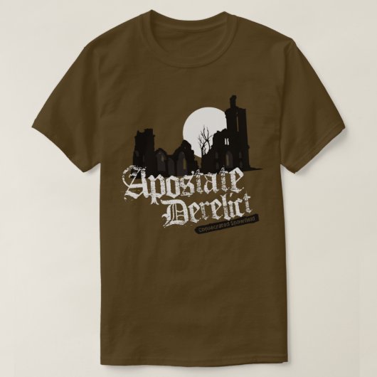 Apostate Derelict T-Shirt (Design vorne)