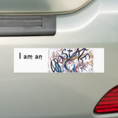 Apostate farbenfrohe Freidoodle Zeichnend Autoaufkleber (Auf Auto)