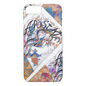 Apostate farbenfrohe Freidoodle Zeichnend Case-Mate iPhone Hülle (Rückseite)