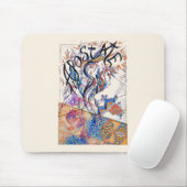 Apostate farbenfrohe Freidoodle Zeichnend Mousepad (Mit Mouse)
