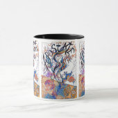 Apostate farbenfrohe Freidoodle Zeichnend Tasse (Zentrum)