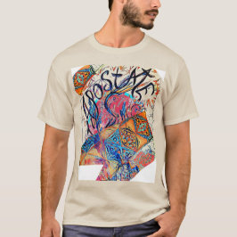 Apostate farbenfrohe freie Doodle Zeichn kostenlos T-Shirt