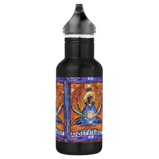 Apostatenaut - ohne Dogmen erkunden Edelstahlflasche (Rechts)