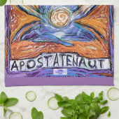 Apostatenaut - ohne Dogmen erkunden Geschirrtuch (Gefaltet)