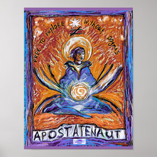Apostatenaut - ohne Dogmen erkunden Poster