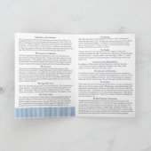 Apostel Griechisch-orthodoxe Kirchentaufprogramm Programm (Innenseite)