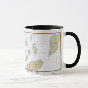 Apostel-Insel-Seediagramm-Mug See-Vorgesetzter Tasse