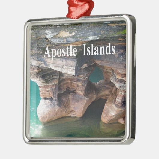 Apostel-Inseln Silbernes Ornament (Links)