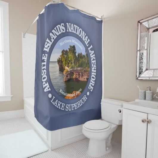 Apostel Islands National Lakeshore Duschvorhang (Beispiel)