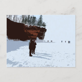 Apostel Islands National Lakeshore ICE CAVES Postkarte