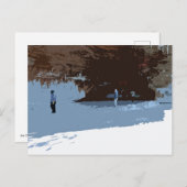 Apostel Islands National Lakeshore ICE CAVES Postkarte (Vorne/Hinten)