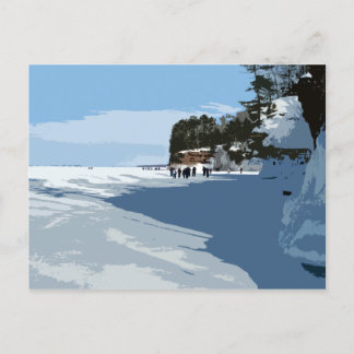 Apostel Islands National Lakeshore ICE CAVES Postkarte