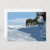 Apostel Islands National Lakeshore ICE CAVES Postkarte (Vorne/Hinten)