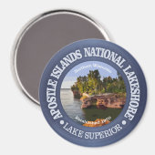 Apostel Islands National Lakeshore Magnet (Vorderseite/Rückseite)