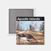 Apostel Islands National Lakeshore Magnet (Vorderseite/Rückseite)