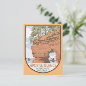 Apostel Islands National Lakeshore Postkarte (Stehend Vorderseite)