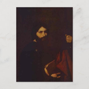 Apostel James der Minor von Jusepe de Ribera Postkarte
