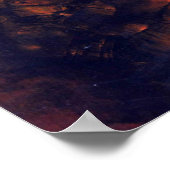 Apostel Peter Denies Christ, von Rembrandt Harmens Poster (Ecke)