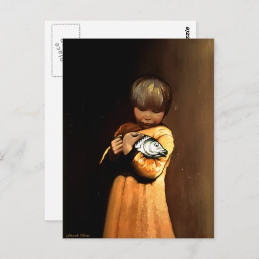 Apostel Peter Postkarte (Vorne/Hinten)