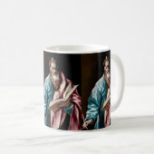 Apostel St. Matthäus von El Greco Kaffeetasse (VorderseiteRechts)
