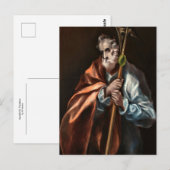 Apostel St. Thaddeus von El Greco Postkarte (Vorne/Hinten)