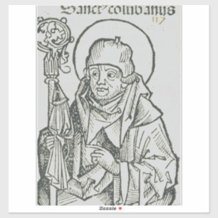 Apostel von Saint Columba Aufkleber