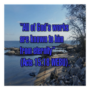 Apostelgeschichte 15:18 WEBU Poster