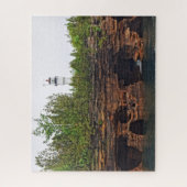 Apostelinseln - Leuchtturm der Insel Teufel -16x20 Puzzle (Vertikal)