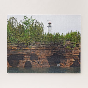 Apostelinseln - Leuchtturm der Insel Teufel -16x20 Puzzle