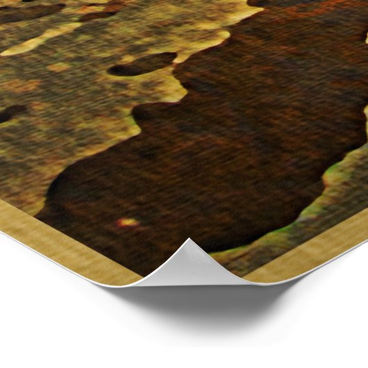 Apostelinseln Wisconsin Poster (Ecke)