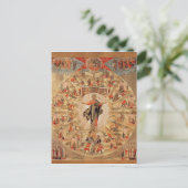 Apostelpreaching Postkarte (Stehend Vorderseite)