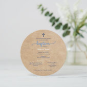 Apostelrunde Einladung (Stehend Vorderseite)