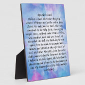 Apostelverstand Fotoplatte (Seite)