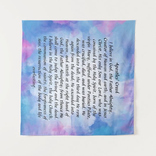 Apostelverstand Wandteppich (Vorderseite (Horizontal))